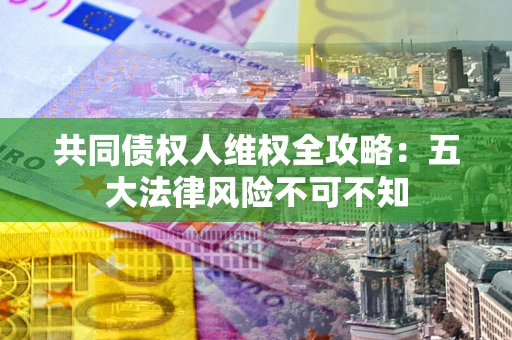 武汉共同债权人维权全攻略：五大法律风险不可不知