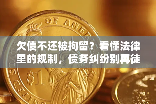 武汉欠债不还被拘留？看懂法律里的规制，债务纠纷别再徒劳奔波