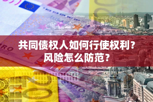 武汉共同债权人如何行使权利？风险怎么防范？