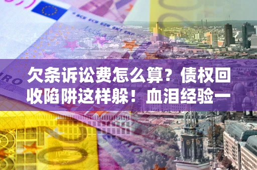 武汉欠条诉讼费怎么算？债权回收陷阱这样躲！血泪经验一次讲透