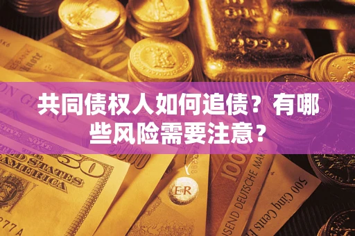 武汉共同债权人如何追债？有哪些风险需要注意？