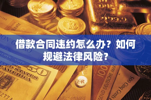 武汉借款合同违约怎么办？如何规避法律风险？